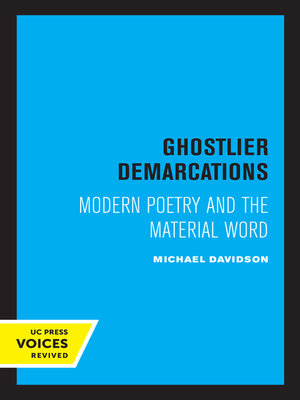 cover image of Ghostlier Demarcations